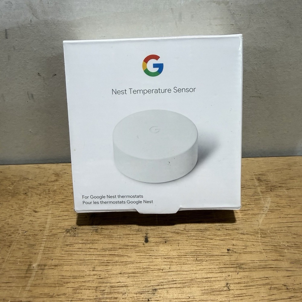 Genuine Google Nest Temperature Sensor White (T5000SF) Model A0106 New Sealed